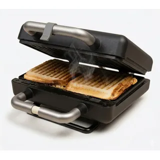 Gadgy 2 in 1 Kontaktgrill Waffeleisen mit Wechselplatten 750W | für Grillen und Waffeln - Antihaftbeschichtung Thermostat Cool Touch Griff und Vertikale Aufbewahrung