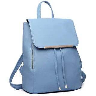 Miss Lulu Rucksack Damen Klein Wasserdicht elegant Tagesrucksack Cityrucksack Wome Backpack Modern Rucksackhandtasche für Pendeln Schule Arbeit Reise