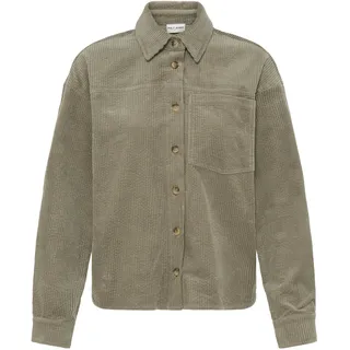 Pulz Jeans Hemdjacke "Damen Overshirts PZESSY", vetiver