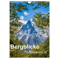 Bild von Bergblicke - Mittenwald (Wandkalender 2024 DIN A4 hoch), CALVENDO Monatskalender