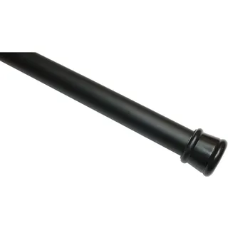 GARDINIA Spannstange, Ø 23/26 mm, Länge 60-100 cm, Schwarz-matt