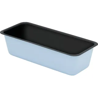 Riess, 0642-028, Königskuchenform 25x10cm, BACKEMAILLE BLAU, LBH 26,6x11,6x7cm, Gew. 0,413kg, Volumen 1,5 L