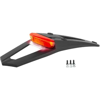 Polisport Kennzeichenhalter RSP LED 3.0 mit Licht Schwarz/Rot