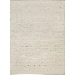 Steffensmeier Landshut exklusiv Handwebteppich 90 x 160 cm Braun/Weiß