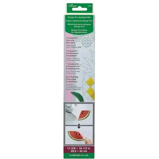 Clover 4095 Design Pro Applique Mat Applikation Matte, weiß/rosa