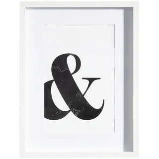 Bilderrahmen , Weiß , Holz, Glas , rechteckig , 33x43x3 cm , Fsc , Passepartout , Bilder & Rahmen, Bilderrahmen, Bilderrahmen & Fotorahmen