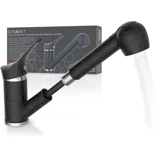 Eisl GRANIT Einhebelmischer Schwarz