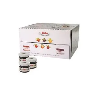 d’arbo Naturrein Schwarze Johannisbeer Konfitüre, 60 St.