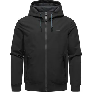 Outdoorjacke RAGWEAR "Übergangsjacke Perci", Herren, Gr. 3XL, schwarz, Obermaterial: 100% Polyester PES.  Obermaterial: Futter: 100% Polyester PES., Jacken Outdoorjacke