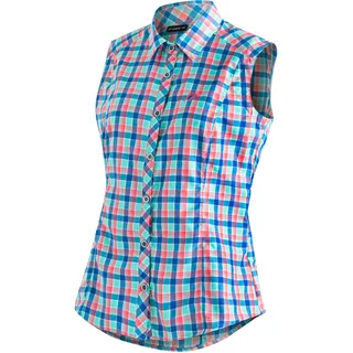 Maier Sports »Paloma« Karierte, ärmellose Bluse für Wandern, Reisen und Freizeit