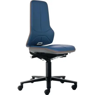 Bimos Arbeitsdrehstuhl Neon mit Rollen grau Sitz-H430-600mm Permanentkontakt - 9563-9999-3278 - Grau