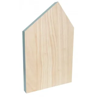 Zweig Design Schneidebrett L, Holz, Pastellminze, Groß