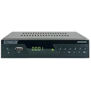 Schwaiger DSR500HD DVB-S2 - Satellite TV receiver