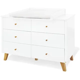 Pinolino 133420X Wickelkommode 'Pan' extrabreit, weiß