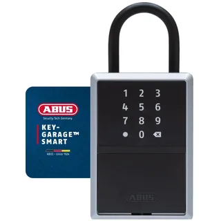 ABUS KeyGarage 797 Smart Bluetooth mit Bügel Schlüsselkasten Bluetooth schwarz/silber (63825)