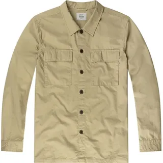 Vintage Industries Emerald, Hemd - Dunkelbeige - L