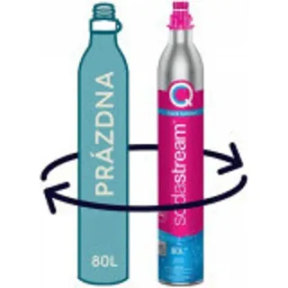 Sodastream CO2-Zylinder pink