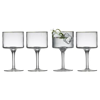 Lyngby Glas Palermo Gold Gin & Tonic Glas, Cocktailglas, 45 cl, 4 Stck.