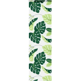 Duschrollo mit Kassette 80x240 cm Stoffbreite 76 cm - Grün, Bunt