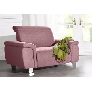 sit&more Sessel »Township« wahlweise mit elektrischer Wallfree-Funktion, rosa