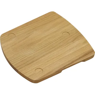 Holzschneidebrett aus Eiche für Thermomix TM5 TM6, lackiert, 35,5x31 cm