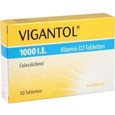 Bild Vigantol 1.000 I.E. Vitamin D3 Tabletten 50 St.