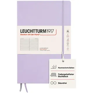 Leuchtturm1917 Notizbuch Composition B5 lila liniert