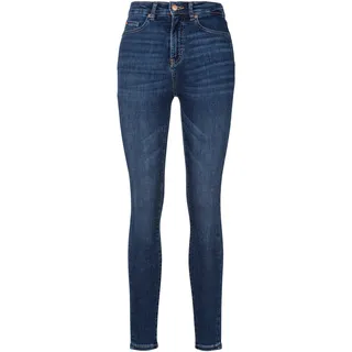 BOSS ORANGE Slim-fit-Jeans »C_MAYE HR 1.0«, mit BOSS Leder-Badge, blau