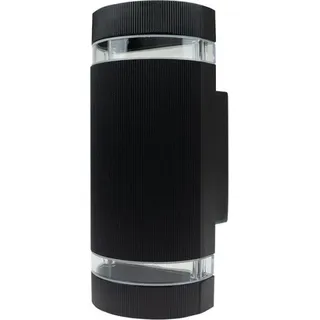 Fassadenleuchte OE-4C 2xGU10 100x100x240 SCHWARZ - Schwarz