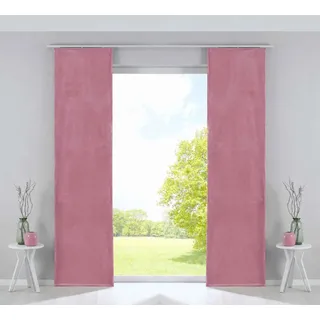Gardinenbox Milano Paneelwagen 245 x 60 cm Roségold 2 St.