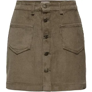 ONLY Women's ONLAMAZING HW Cord Skirt PNT NOOS Cordrock Mini, Cub, XXS