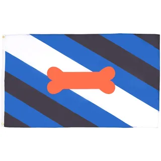 FLAGGE WELPEN-STOLZ 90x60cm - BDSM WELPE STOLZ FAHNE 60 x 90 cm - flaggen AZ FLAG Top Qualität