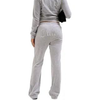 Juicy Couture Damen Lässige Hose Tina Track Pants Samtige Sweathose Trainingshose mit Kordelzug Jogger für Sport Freizeit Fitness in Versch. Farben