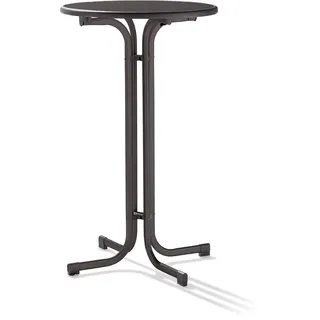 Sieger Klapptisch Ø 70 x 112 cm Grau