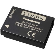 Panasonic DMW-BCG10 (Akku), Kamera Stromversorgung, Schwarz