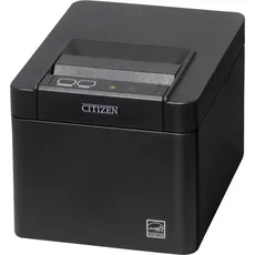 Citizen CT-E301 PRINTER LAN/USB/SER (USB, Ethernet, RS-232), Belegdrucker, Schwarz