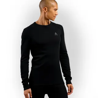 Odlo Herren Originals Warm Eco Langarm-baselayer - Black - XS