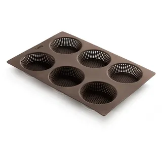 LéKué Brötchen Backform rund 29 x 20 x 2 cm