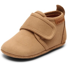 Bild Unisex Kinder Baby Cotton First Walker Shoe,Camel,21 EU