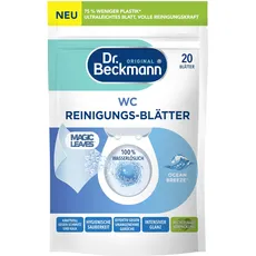 Dr. Beckmann WC Reinigungs-Blätter OCEAN BREEZE | 20 Blätter