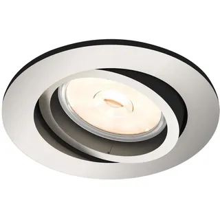 Philips Einbaustrahler 1 GU10 rund silber