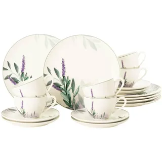 SELTMANN WEIDEN Kaffeeservice Savona Provence 18-tlg. bunt/beige