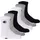 Socks Basics 6pk Crew Füßlinge Hellgrau Melange/Weiß/Schwarz 31-34 EU