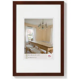 walter design Peppers Holzrahmen nussbaum 20x30 cm 3er Set