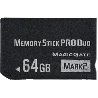 High Speed 64 GB Memeory Stick Pro Duo (Mark2) PSP-Speicherkarte kompatibel mit Sony PSP1000 2000 3000 Kamera-Speicherkarte