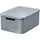 Aufbewahrungsbox 38 x 28 x 16 cm 1-tlg. Silber