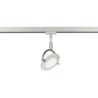 Fischer & Honsel Schienensystem , Chromfarben , Metall , G , 2.8x19x12.5 cm , schwenkbar , Lampen & Leuchten, Innenbeleuchtung, Schienensysteme