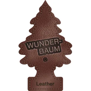 Wunderbaum Lufterfrischer Echtleder-Duft 5 St.