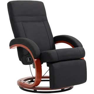 Homcom Relaxsessel Polyester 68 x 100 x 86 cm Schwarz