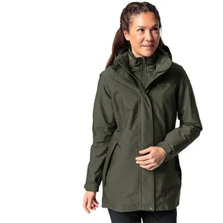 Vaude Idris 3 In 1 Iii Parka - Khaki - 38